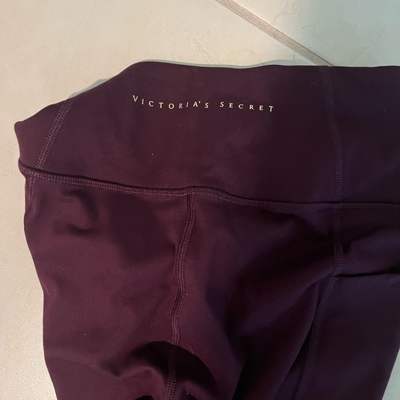 Victoria’s Secret Sz 4 purple leggings stretchy 563 - Picture 4 of 4